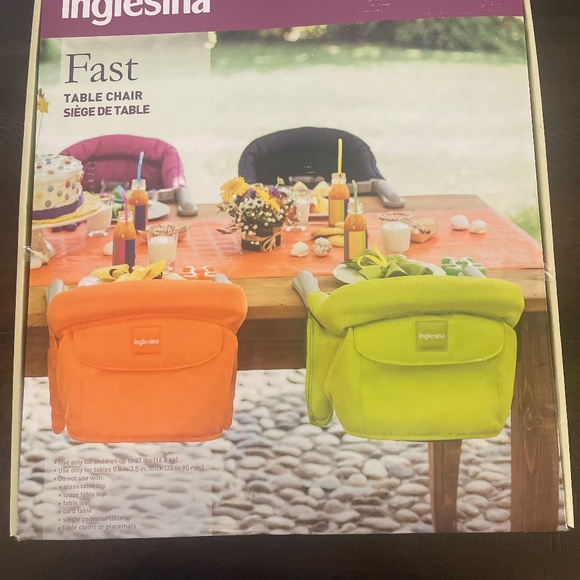 Inglesina Fast Table Chair- Navy - Picture 1 of 4
